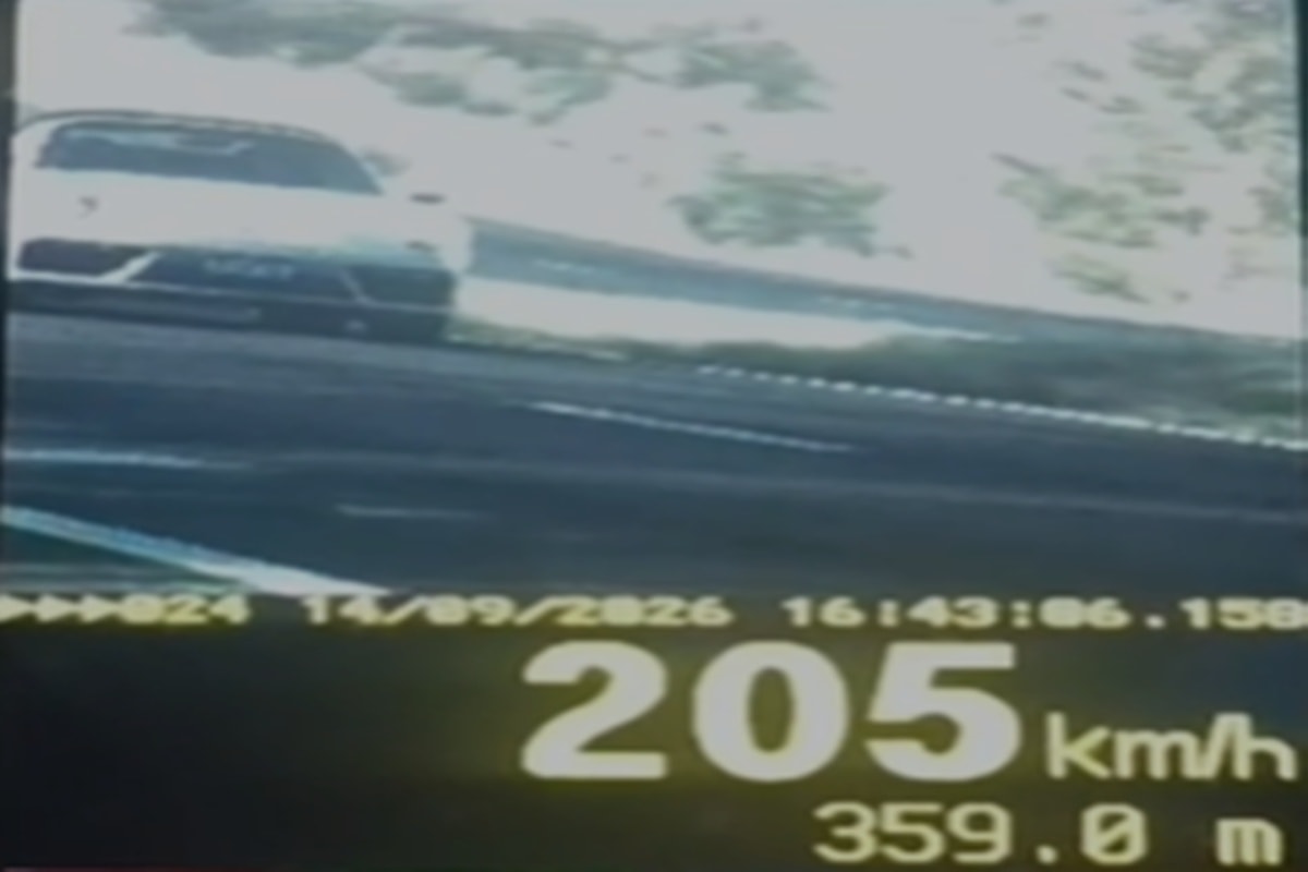 A mais de 200 km/h, Porsche é flagrada "voando baixo" em rodovia de GO