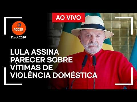 Ao vivo: Lula assina parecer sobre vítimas de violência doméstica