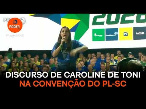 Assista ao discurso de Carol de Toni na convenção do PL em SC