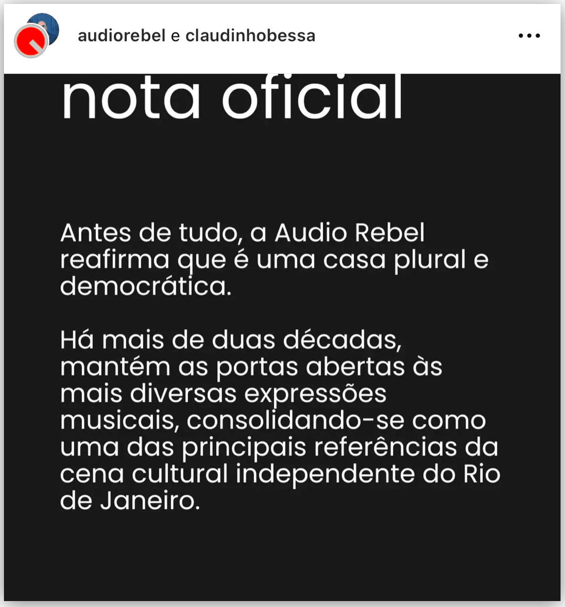 Renan Santos anuncia show de rock gratuito após cancelamento no Rio