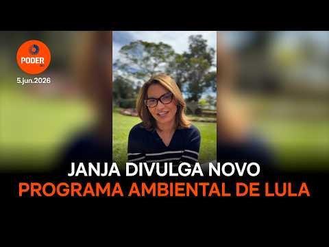 Janja posta vídeo sobre campanha de educação ambiental e reciclagem