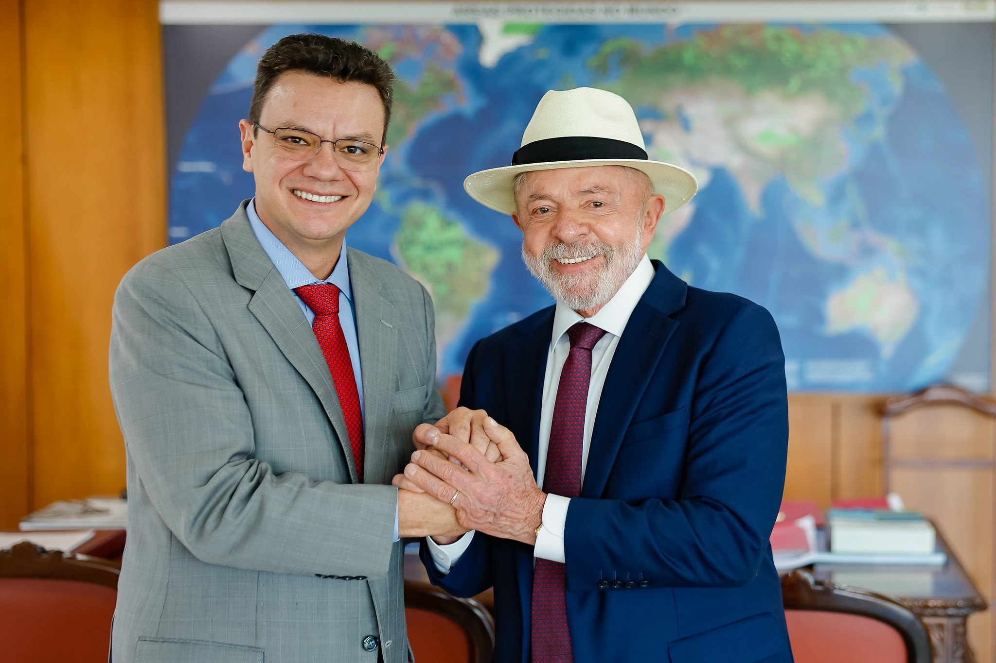 Lula na posse do novo ministro do TCU