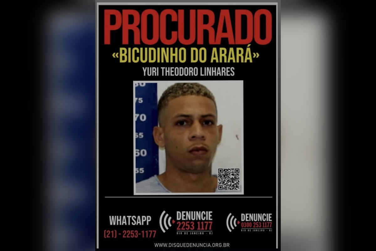Traficante “Bicudo”, que mandou torturar ex, é preso em operação no RJ