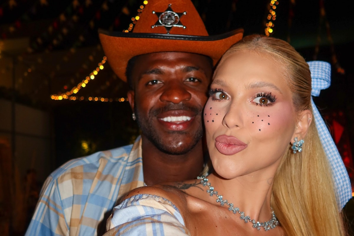 Fotos: Virginia e Vini Jr. posam durante festa julina no Rio
