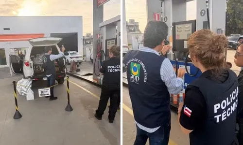 Posto é interditado e dois homens são presos por venda irregular de combustível