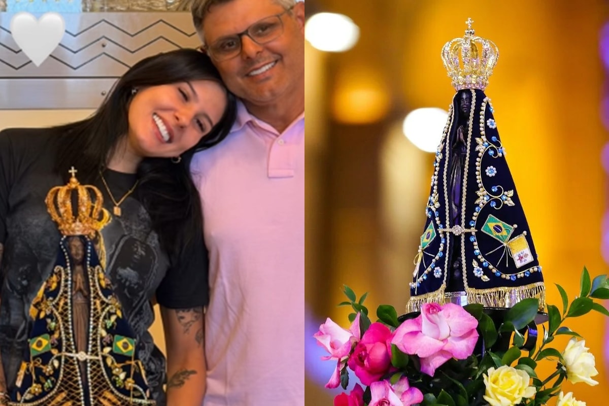 Devota, Ana Castela faz homenagem à Nossa Senhora Aparecida: "No coração"