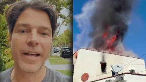 Erik Marmo, ex-galã da Globo, tem casa destruída por incêndio nos EUA; vida do ator mudou drásticamente