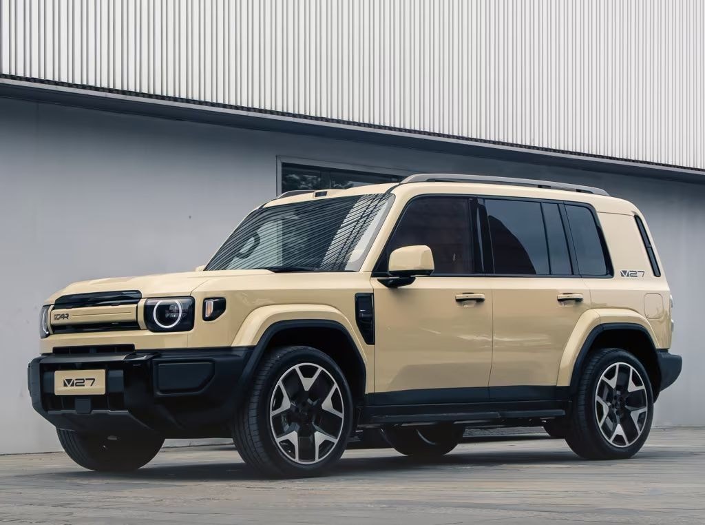 SUV híbrido iCaur V25 será vendido no Brasil em 2027