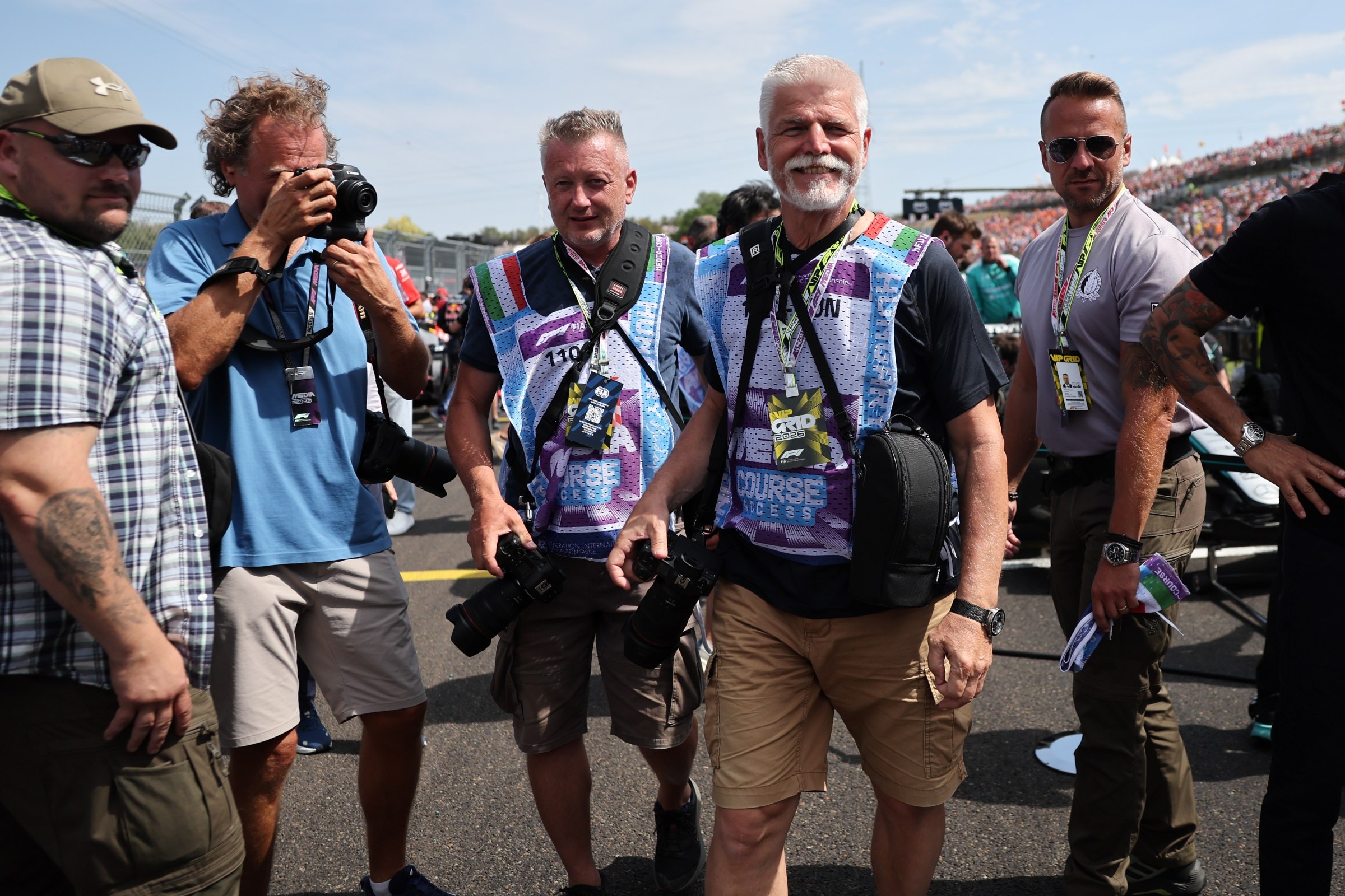Presidente da Tchéquia surge como fotógrafo na F1 em Hungria