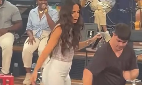 Ivete Sangalo atende pedido e faz gesto surpreendente no 'Altas Horas'