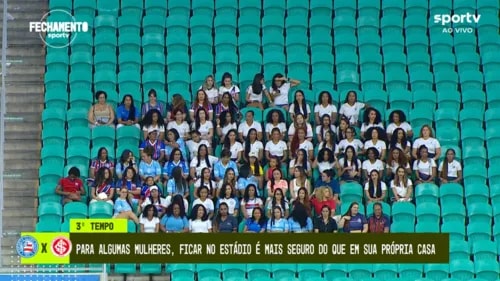 Bahia reúne 180 mulheres na Fonte Nova em ação contra a violência