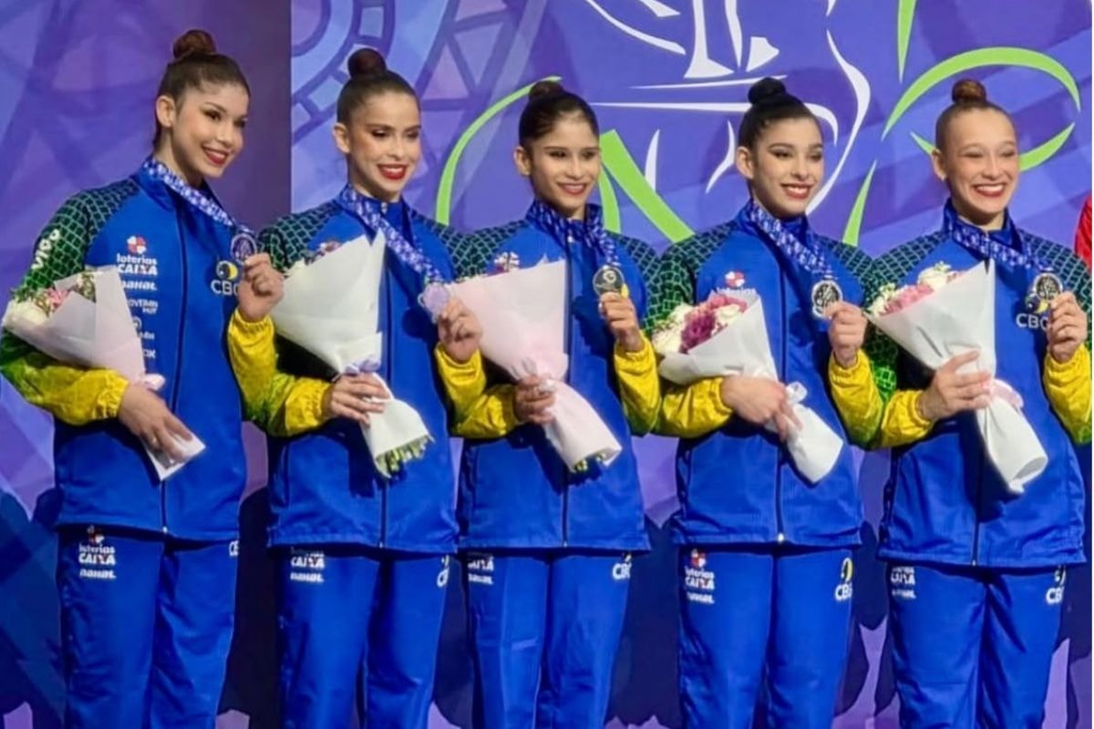 Ginástica Rítmica: Brasil leva prata na Copa do Mundo ao som de Lady Gaga