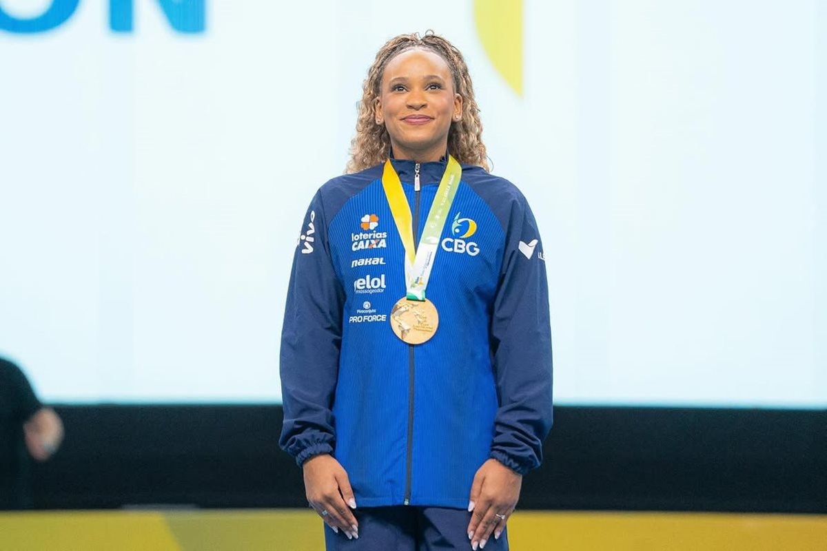 Ginástica: Rebeca Andrade é convocada para etapa da Copa do Mundo