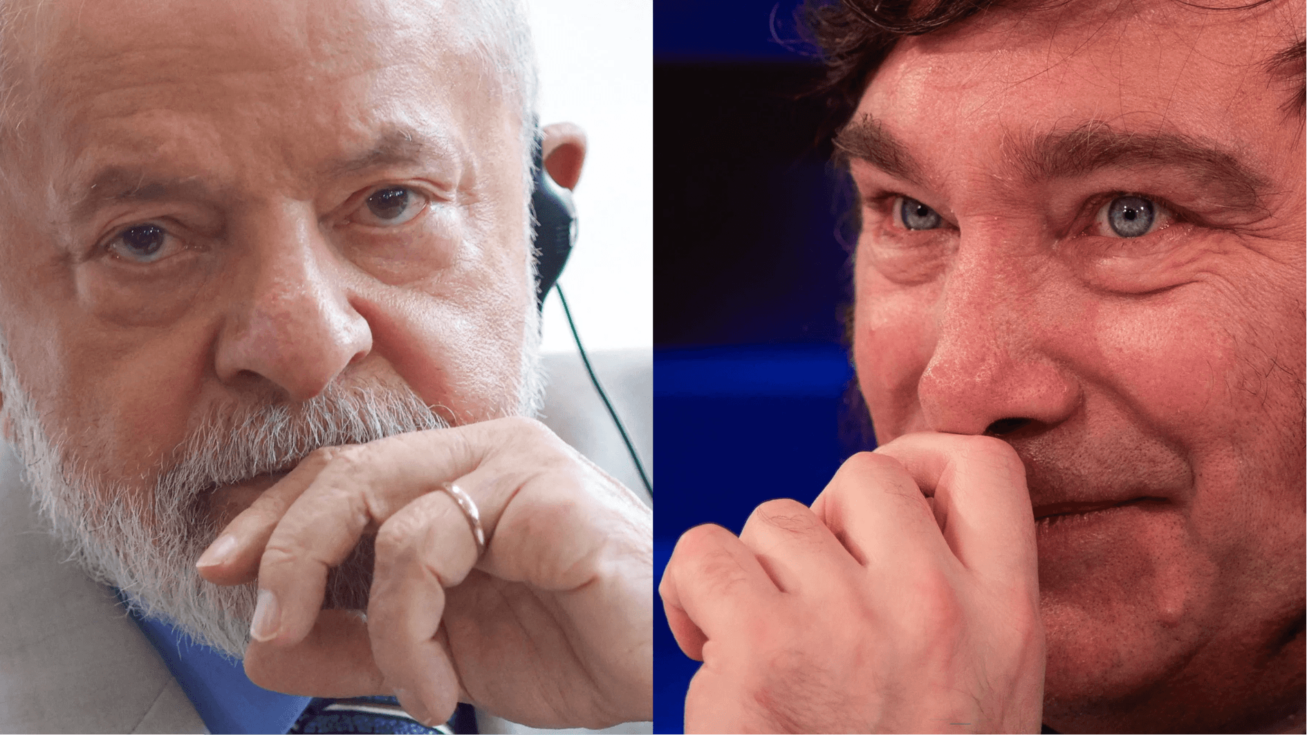 Milei diz esperar mudança de rumo nas eleições do Brasil e ataca Lula