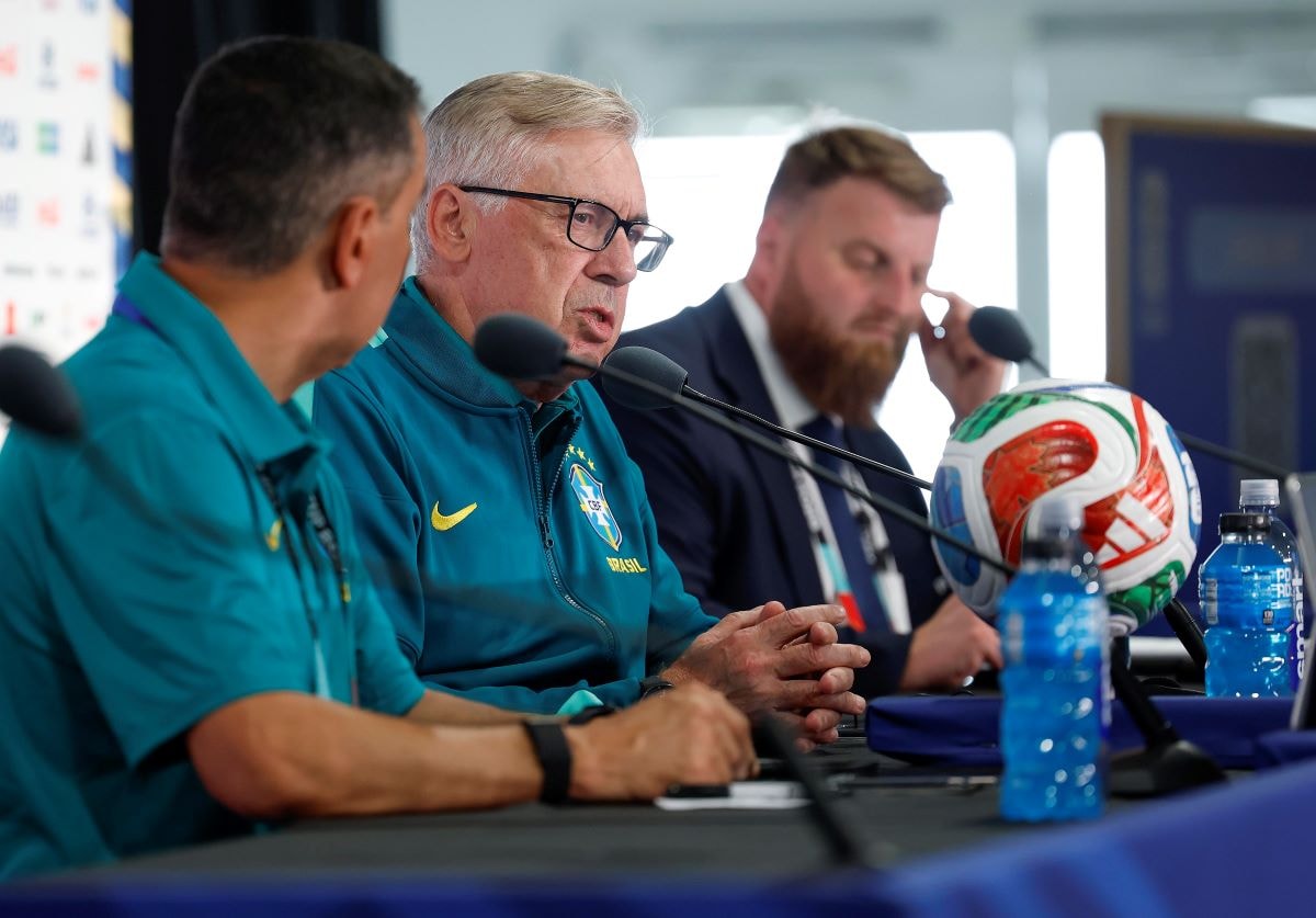 Em coletiva, Ancelotti avalia evolução do Brasil na Copa do Mundo