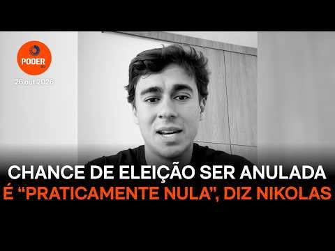 Chance de eleição ser anulada é “praticamente nula”, diz Nikolas