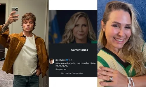 Marido de Sasha provoca Andréa Sorvetão após ex-paquita fracassar nas urnas: 'Papelão'