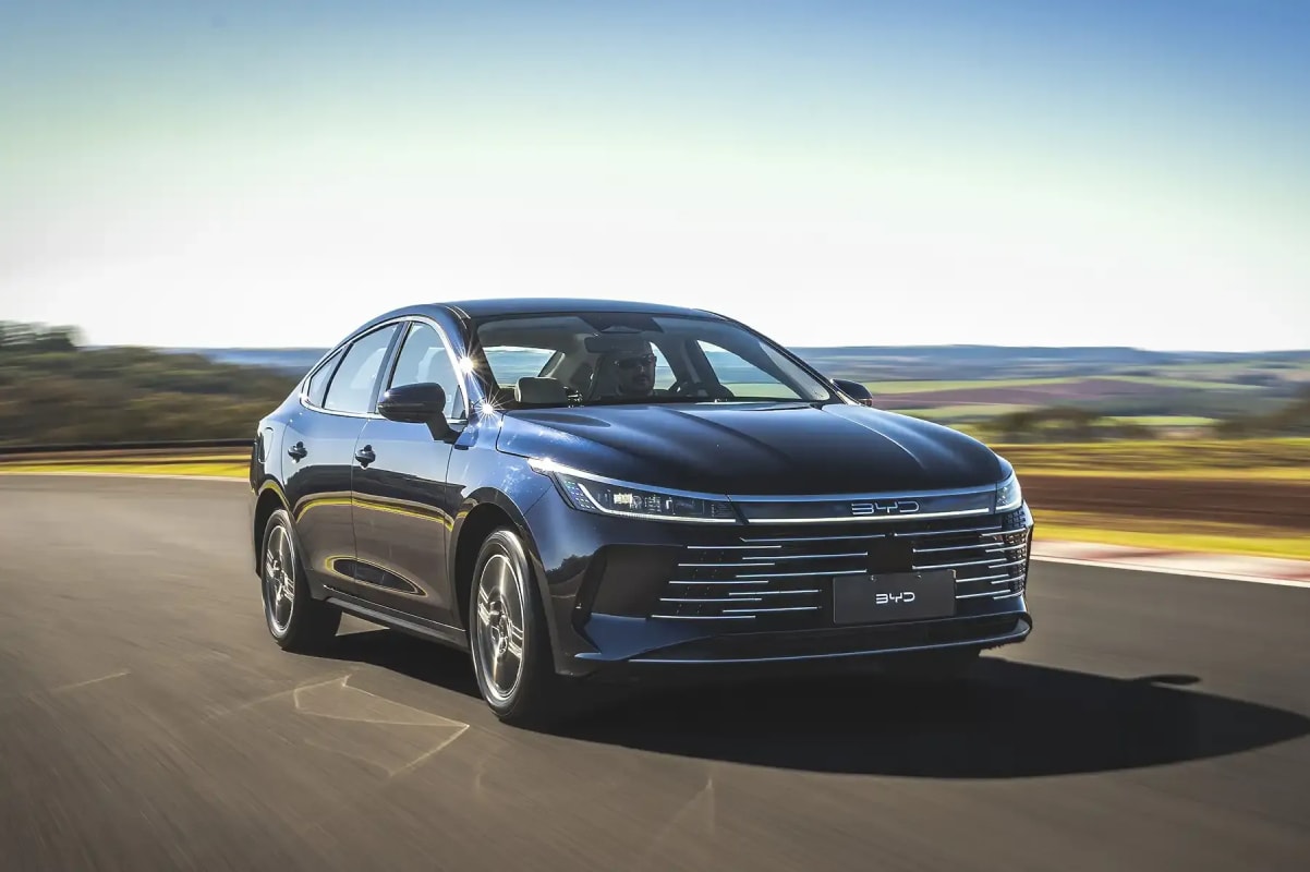 BYD bate recorde de emplacamentos em agosto e aproxima do Top 3 no Brasil