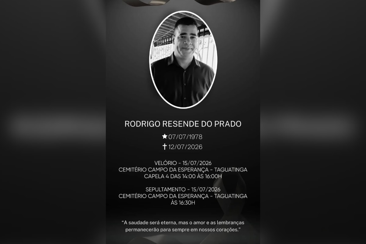 Homem que morreu na porta do Hospital de Base será velado nesta 4ª