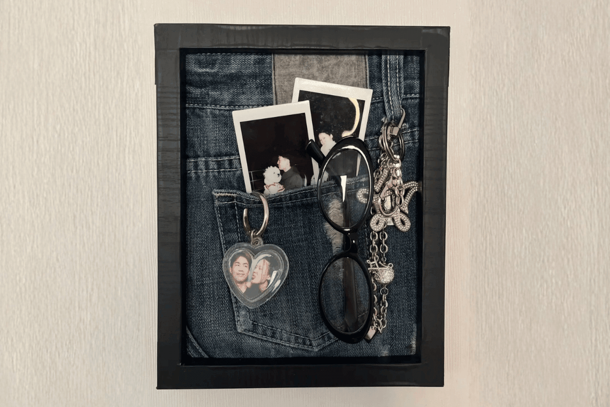 Bolso de jeans vira quadro viral para guardar objetos; conheça truque