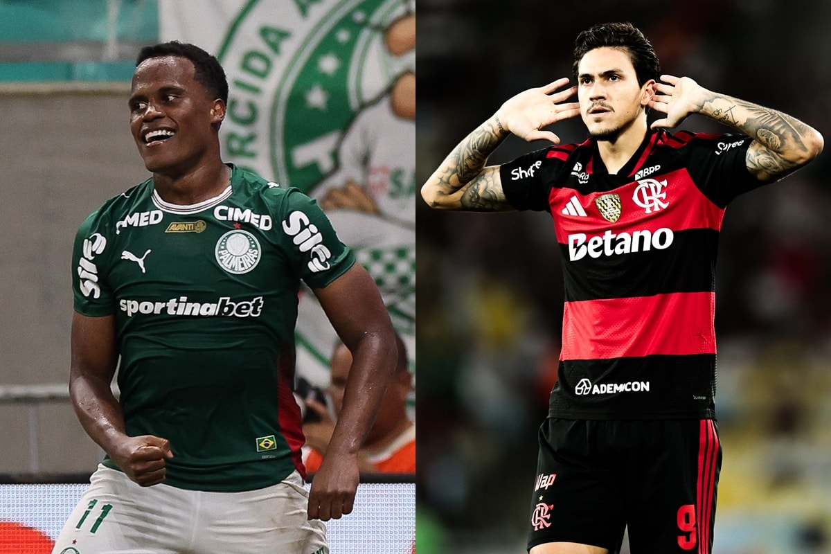 Com Palmeiras e Flamengo, veja os duelos deste sábado pelo Brasileirão